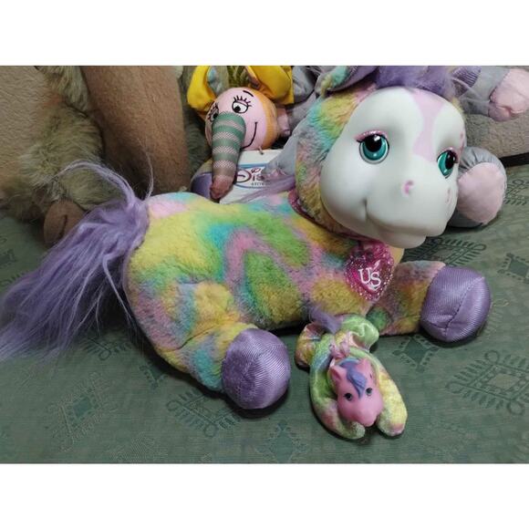 Vintage Plush LOT Of 5 Heffalump Unicorn Surprise Elephant Anteater RARE Stuffie - Picture 2 of 10